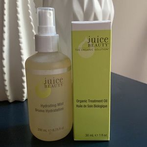 Bundle of Juice beauty organic treatment oil & Hydrating mist.